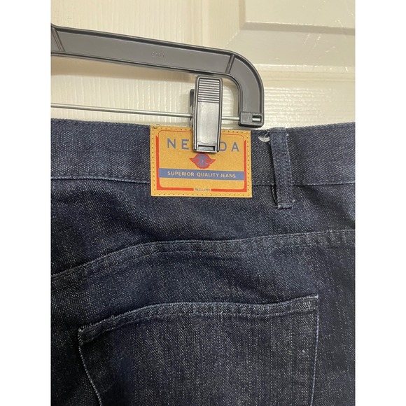 Nevada Jeans Men's 34x30Blue‎ Medium Wash Straight Western Rodeo Cowboy - Picture 3 of 4